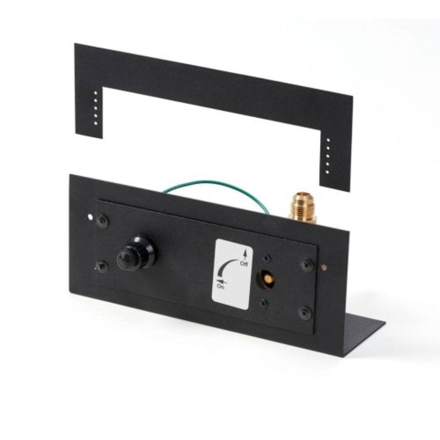The Outdoor GreatRoom Company 6.5" X 6.5" Control Panel with 0.25" Turn Key Built In Valve
