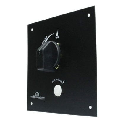 The Outdoor GreatRoom Company 6.5" x 6.5" DIY Control Panel with Gas Valve