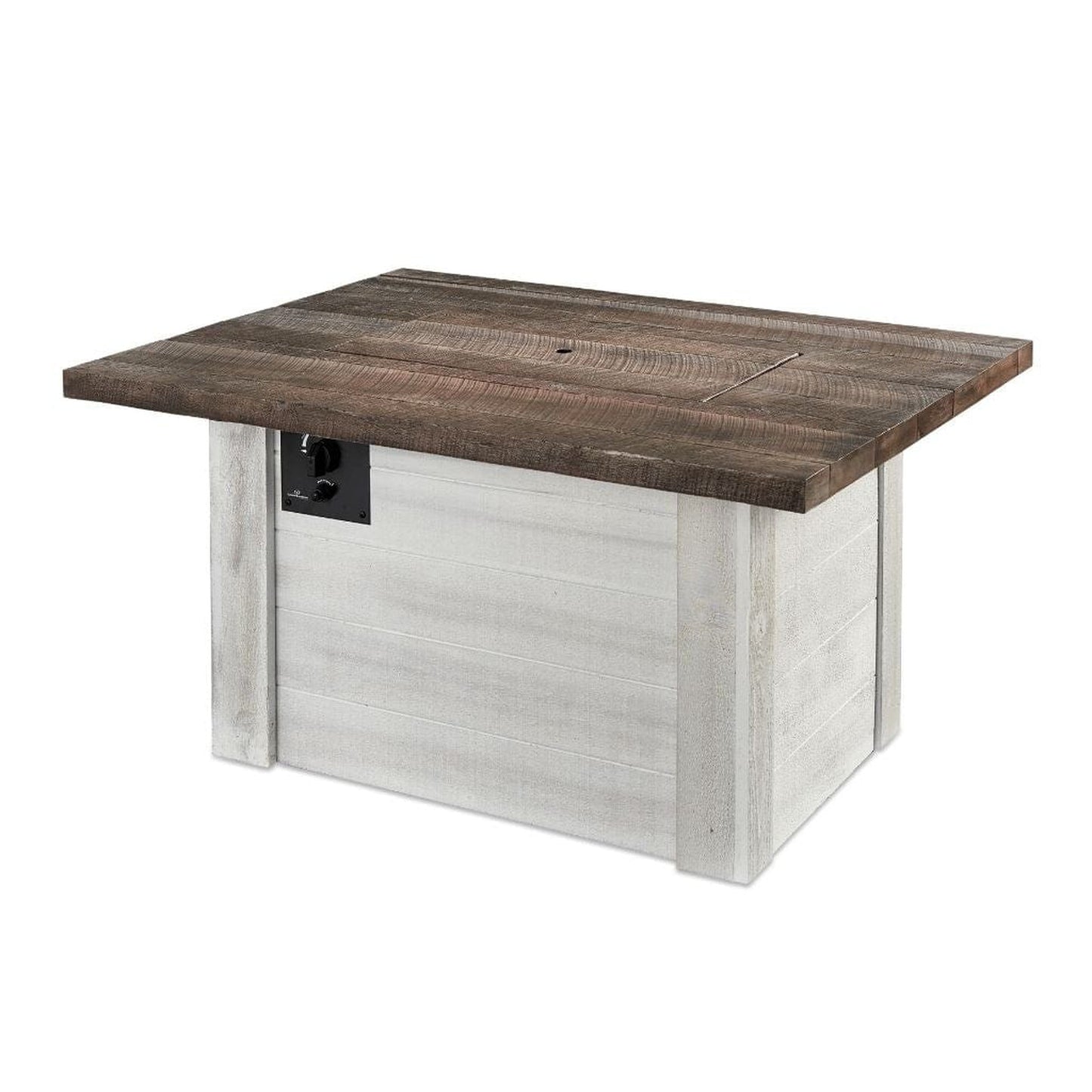 The Outdoor GreatRoom Company Alcott 48" Rectangular Gas Fire Pit Table