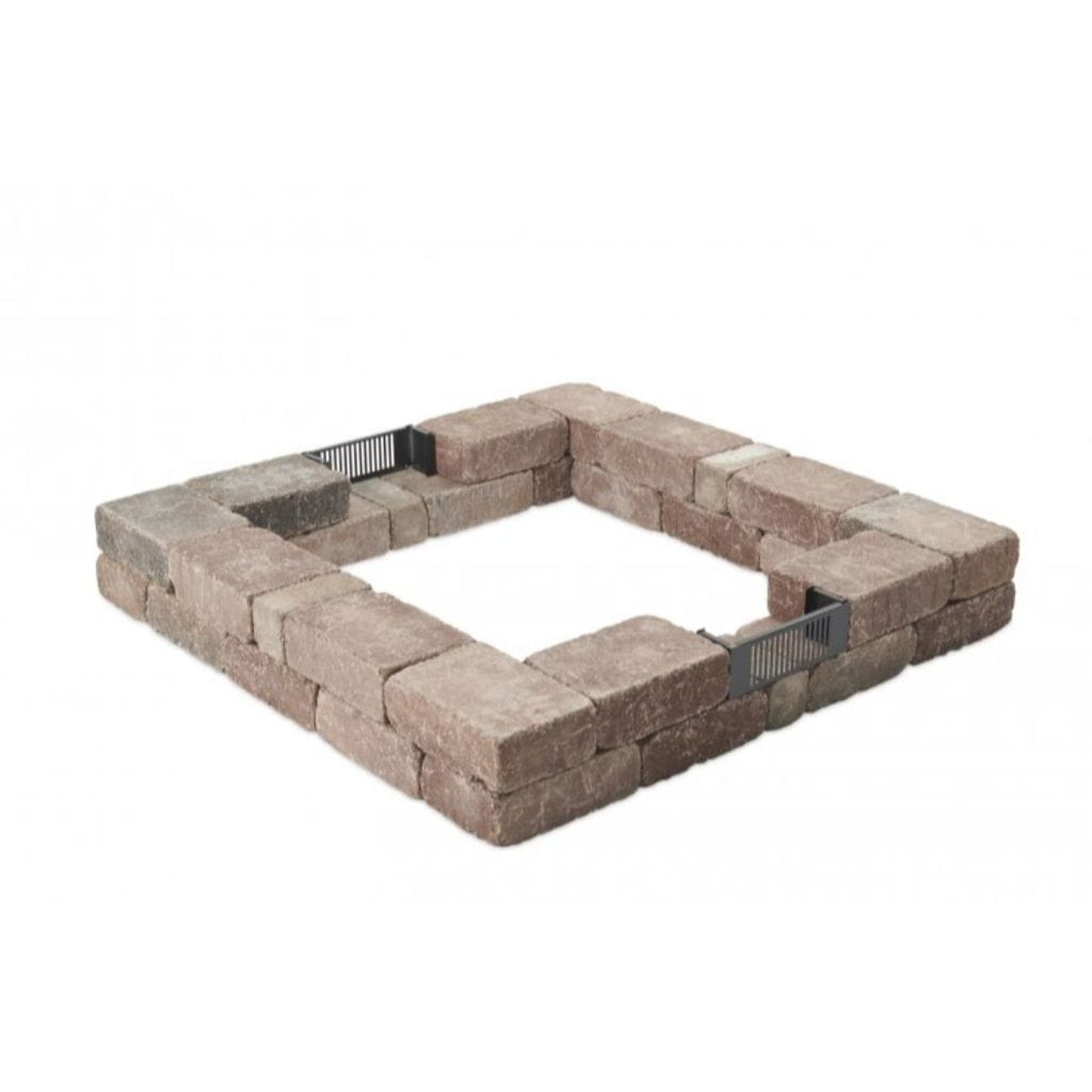 The Outdoor GreatRoom Company Bronson 51" Square Block Gas Fire Pit Kit