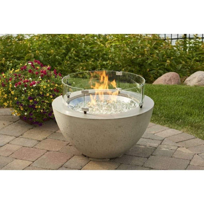 The Outdoor GreatRoom Company Cove 20" Natural Grey Round Gas Fire Pit Bowl