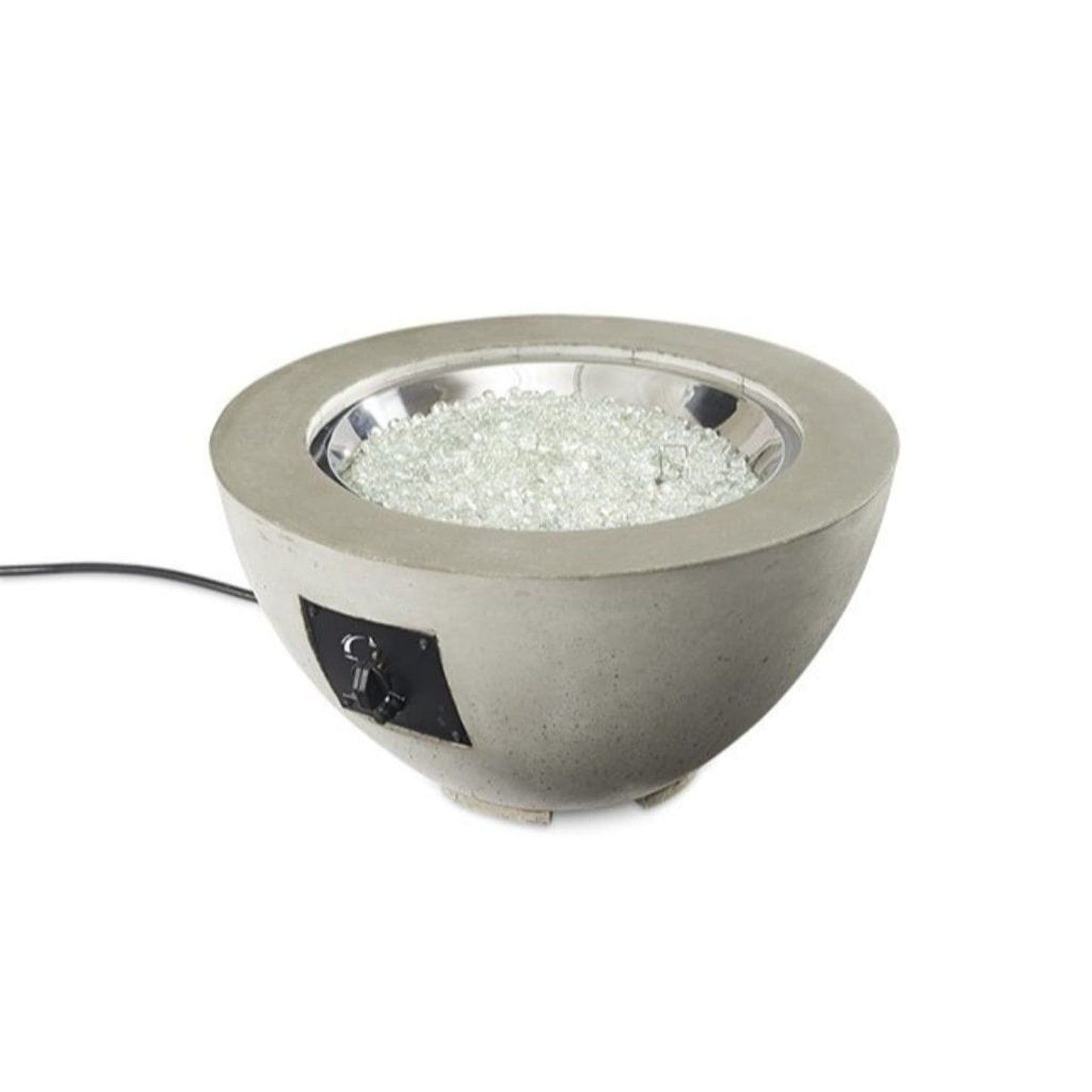 The Outdoor GreatRoom Company Cove 20" Natural Grey Round Gas Fire Pit Bowl