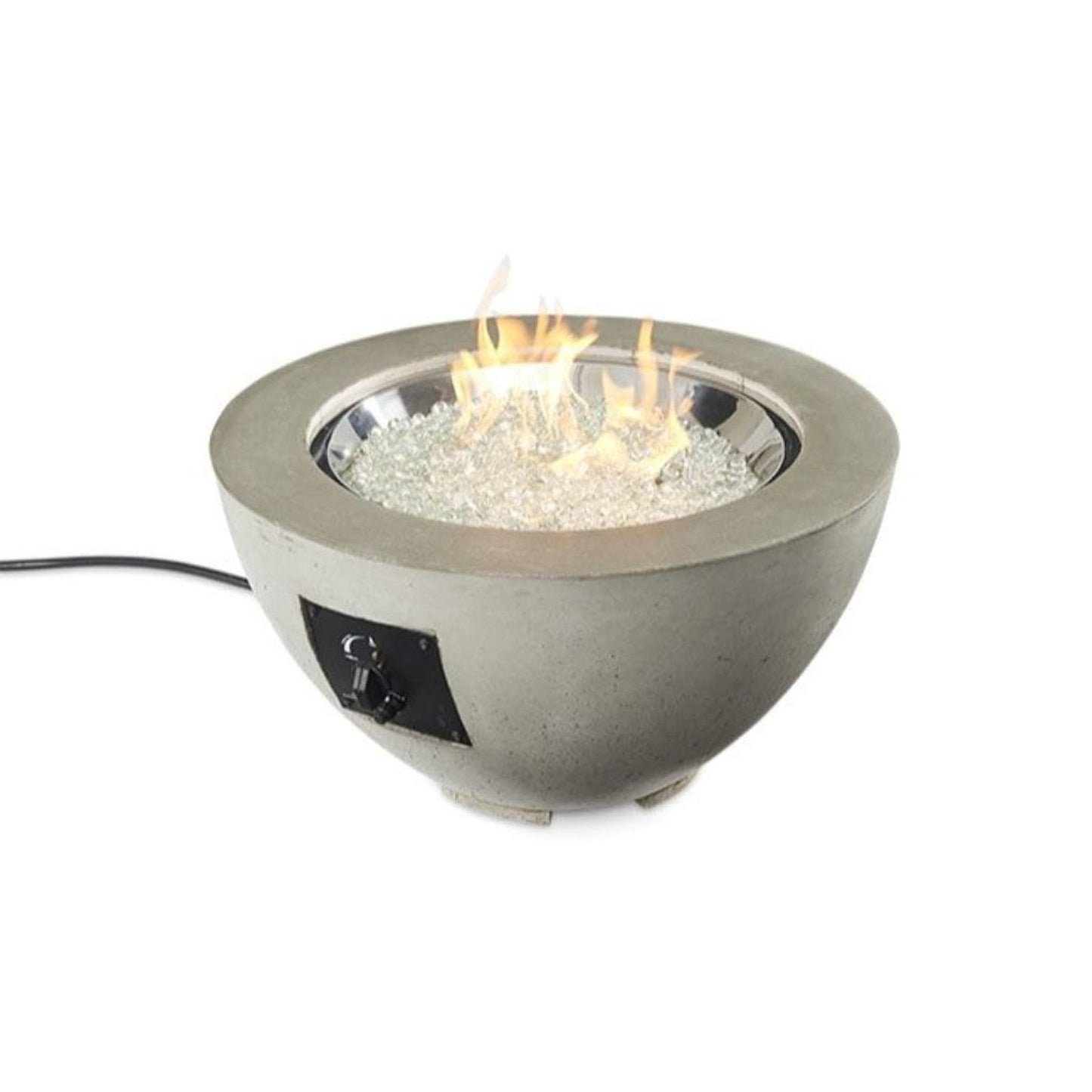 The Outdoor GreatRoom Company Cove 20" Natural Grey Round Gas Fire Pit Bowl