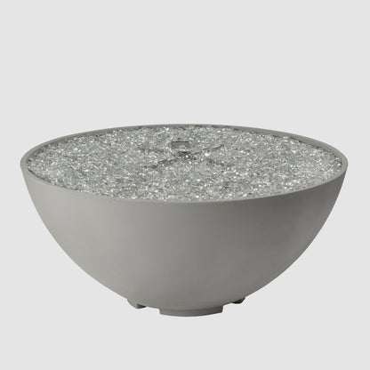 The Outdoor GreatRoom Company Cove Edge 42" Natural Grey Gas Fire Pit Bowl