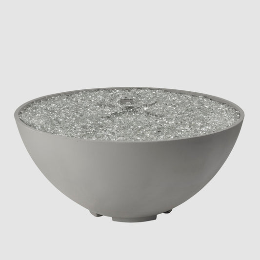 The Outdoor GreatRoom Company Cove Edge 42" Natural Grey Gas Fire Pit Bowl