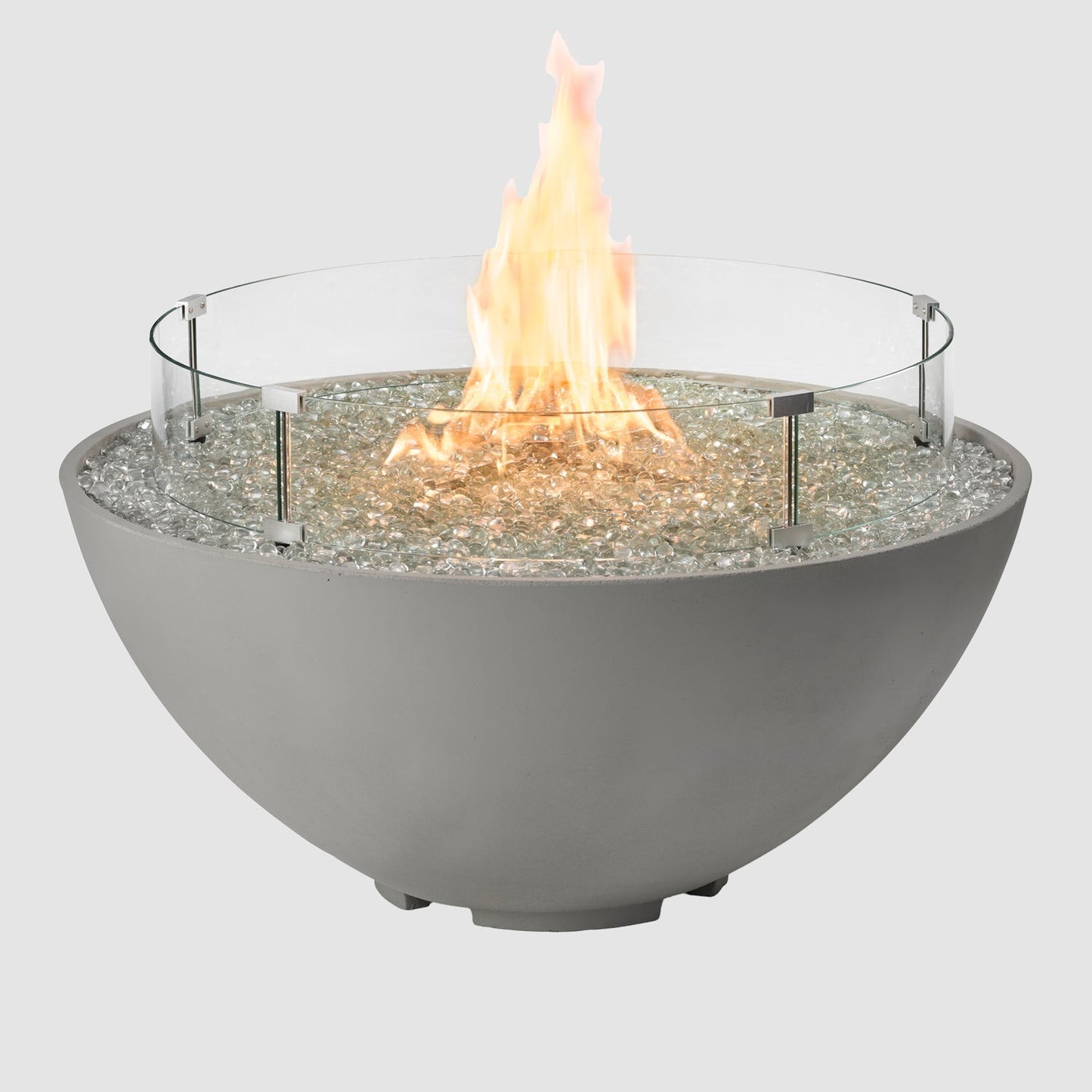 The Outdoor GreatRoom Company Cove Edge 42" Natural Grey Gas Fire Pit Bowl