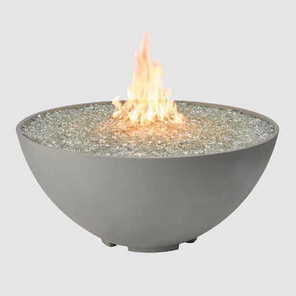 The Outdoor GreatRoom Company Cove Edge 42" Natural Grey Gas Fire Pit Bowl