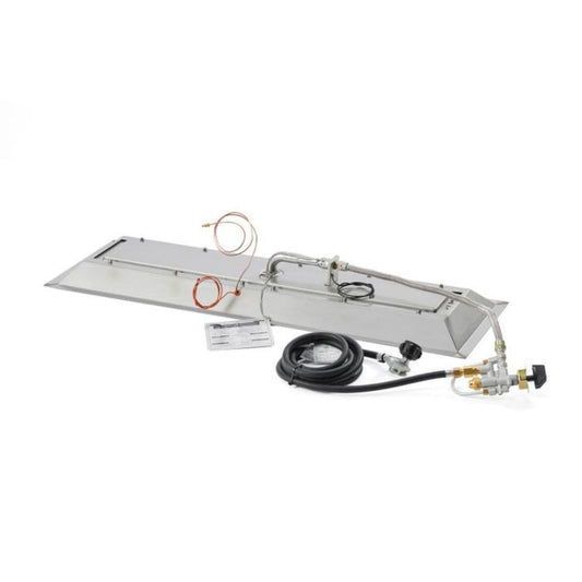 The Outdoor GreatRoom Company Crystal Fire 12" x 42" Linear Gas Burner