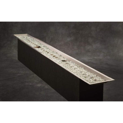 The Outdoor GreatRoom Company Crystal Fire 12" x 64" Linear Gas Burner