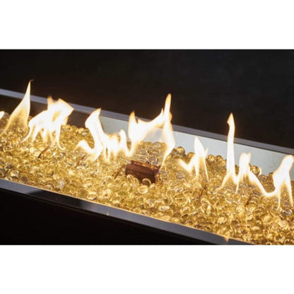The Outdoor GreatRoom Company Crystal Fire 12" x 64" Linear Gas Burner