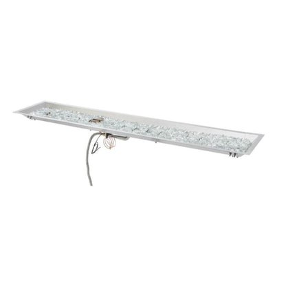 The Outdoor GreatRoom Company Crystal Fire 12" x 64" Linear Gas Burner