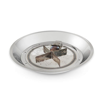 The Outdoor GreatRoom Company Crystal Fire Plus 20" Round Gas Burner