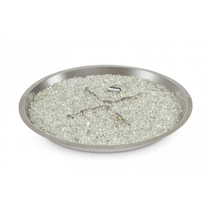 The Outdoor GreatRoom Company Crystal Fire Plus 30" Round Gas Burner