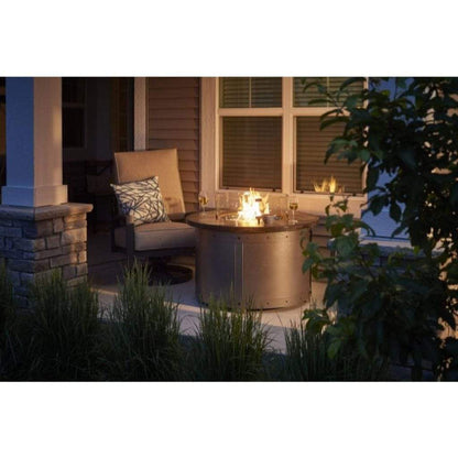 The Outdoor GreatRoom Company Edison 39" Round Gas Fire Pit Table