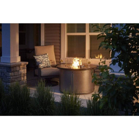 The Outdoor GreatRoom Company Edison 39" Round Gas Fire Pit Table