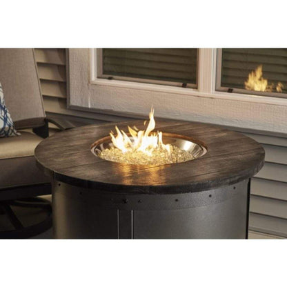 The Outdoor GreatRoom Company Edison 39" Round Gas Fire Pit Table