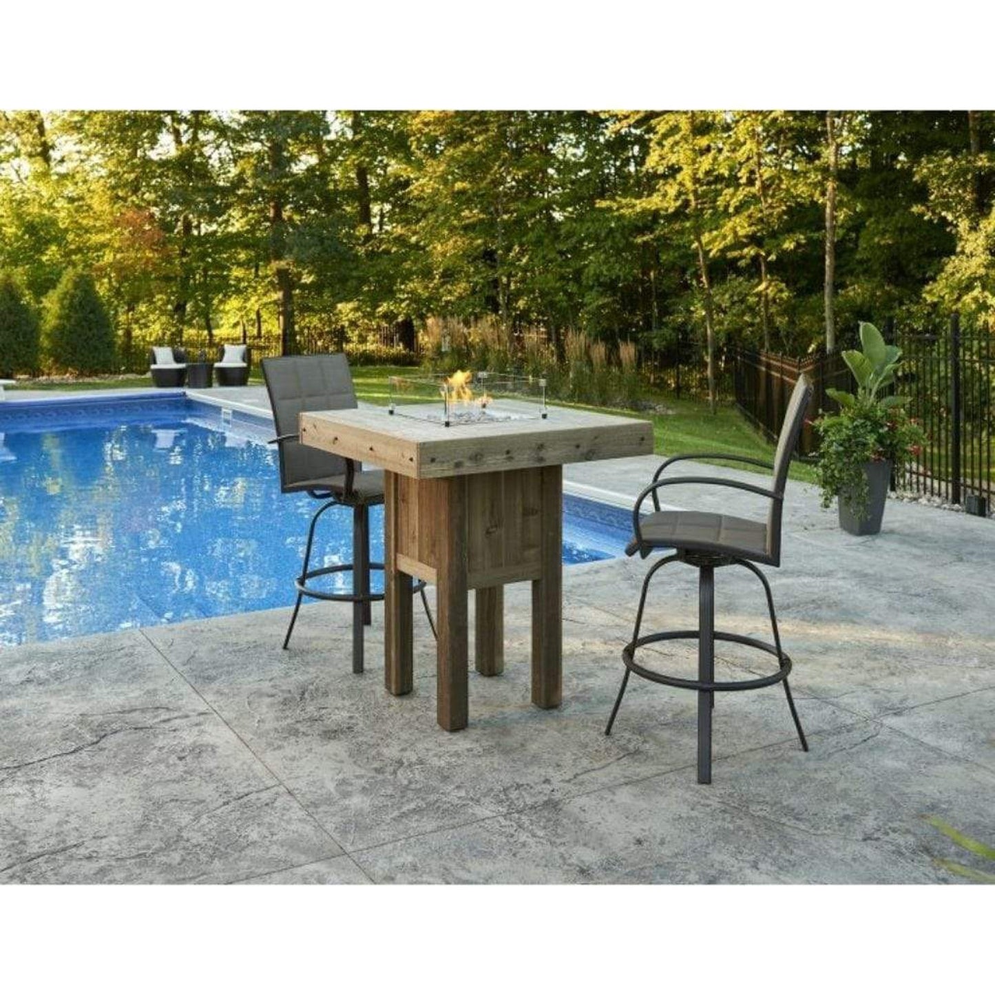 The Outdoor GreatRoom Company Empire Bar Stools