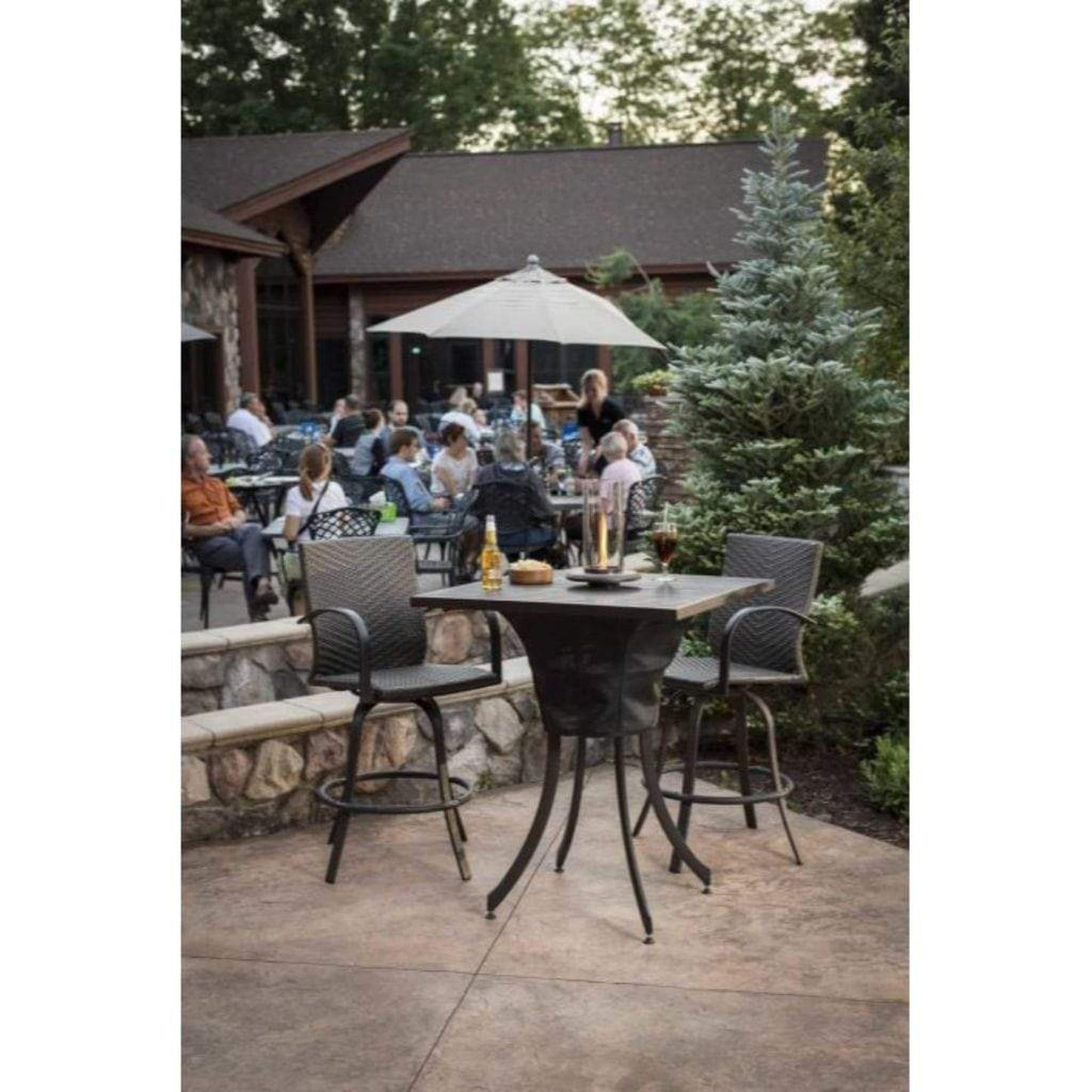 The Outdoor GreatRoom Company Empire Square Pub Table