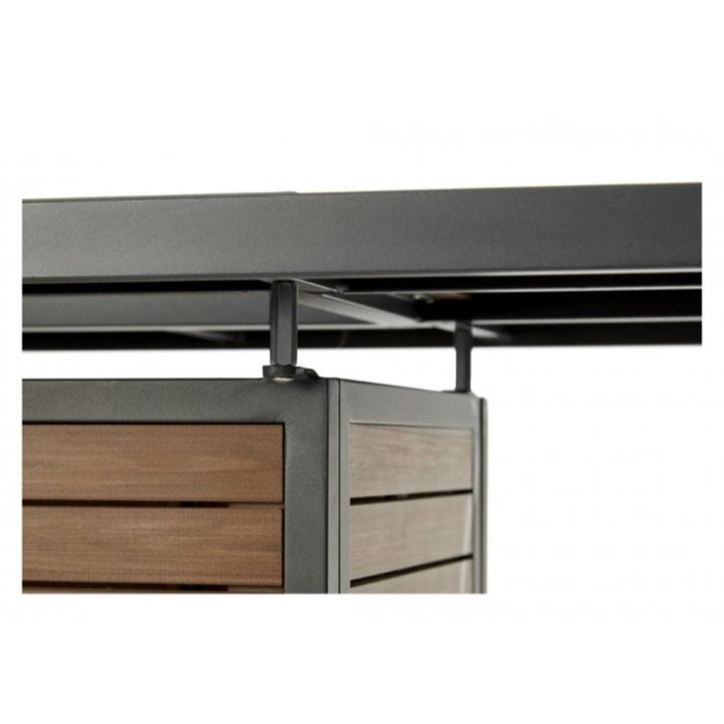 The Outdoor GreatRoom Company Kenwood and Brooks 50" Rectangular Chat Height Gas Fire Pit Table