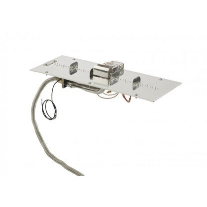 The Outdoor GreatRoom Company Linear Stainless Steel Crystal Fire Plus Gas Burner Insert