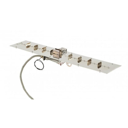 The Outdoor GreatRoom Company Linear Stainless Steel Crystal Fire Plus Gas Burner Insert