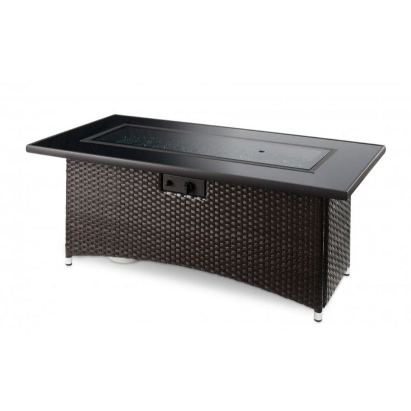 The Outdoor GreatRoom Company Montego 59" Balsam Linear Gas Fire Pit Table