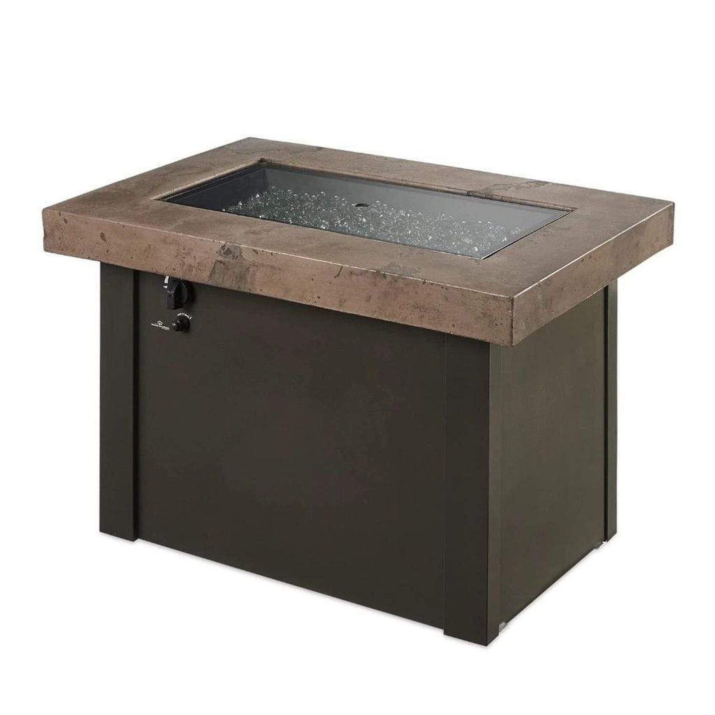 The Outdoor GreatRoom Company Providence 32" Rectangular Supercast Fire Table