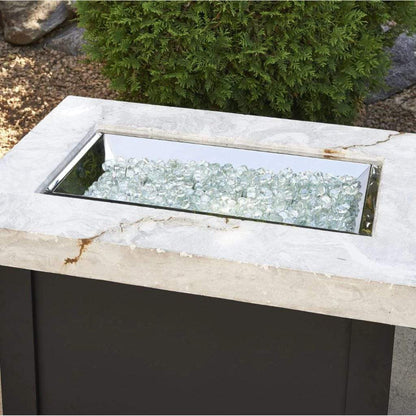 The Outdoor GreatRoom Company Providence 32" Rectangular Supercast Fire Table