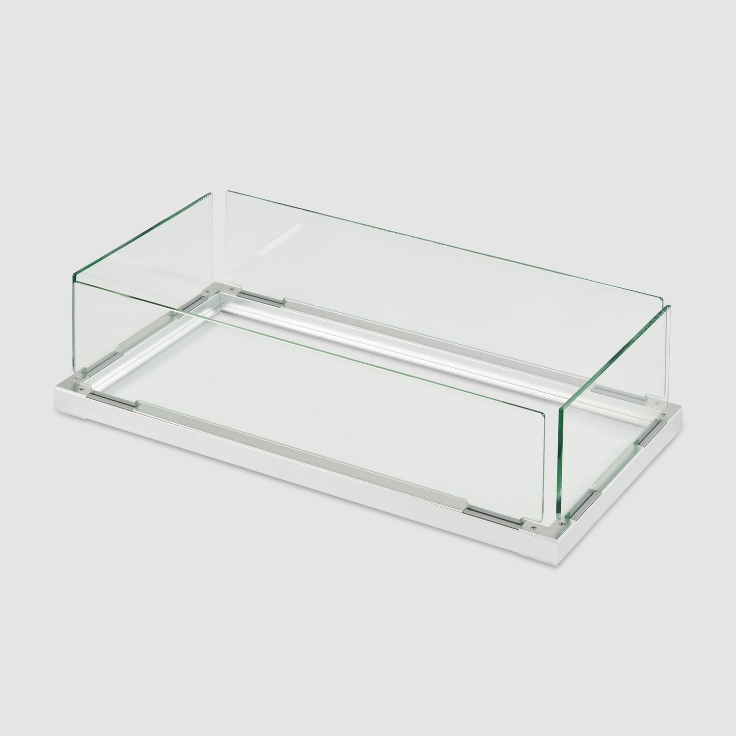 The Outdoor GreatRoom Company Rectangular Folding Glass Wind Guard
