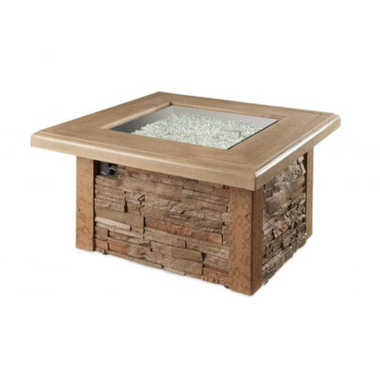 The Outdoor GreatRoom Company Sierra 43" Square Gas Fire Pit Table