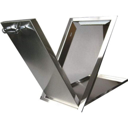 The Outdoor GreatRoom Company Stainless Steel Combination Vertical Single Access Door with (2) Drawer Storage
