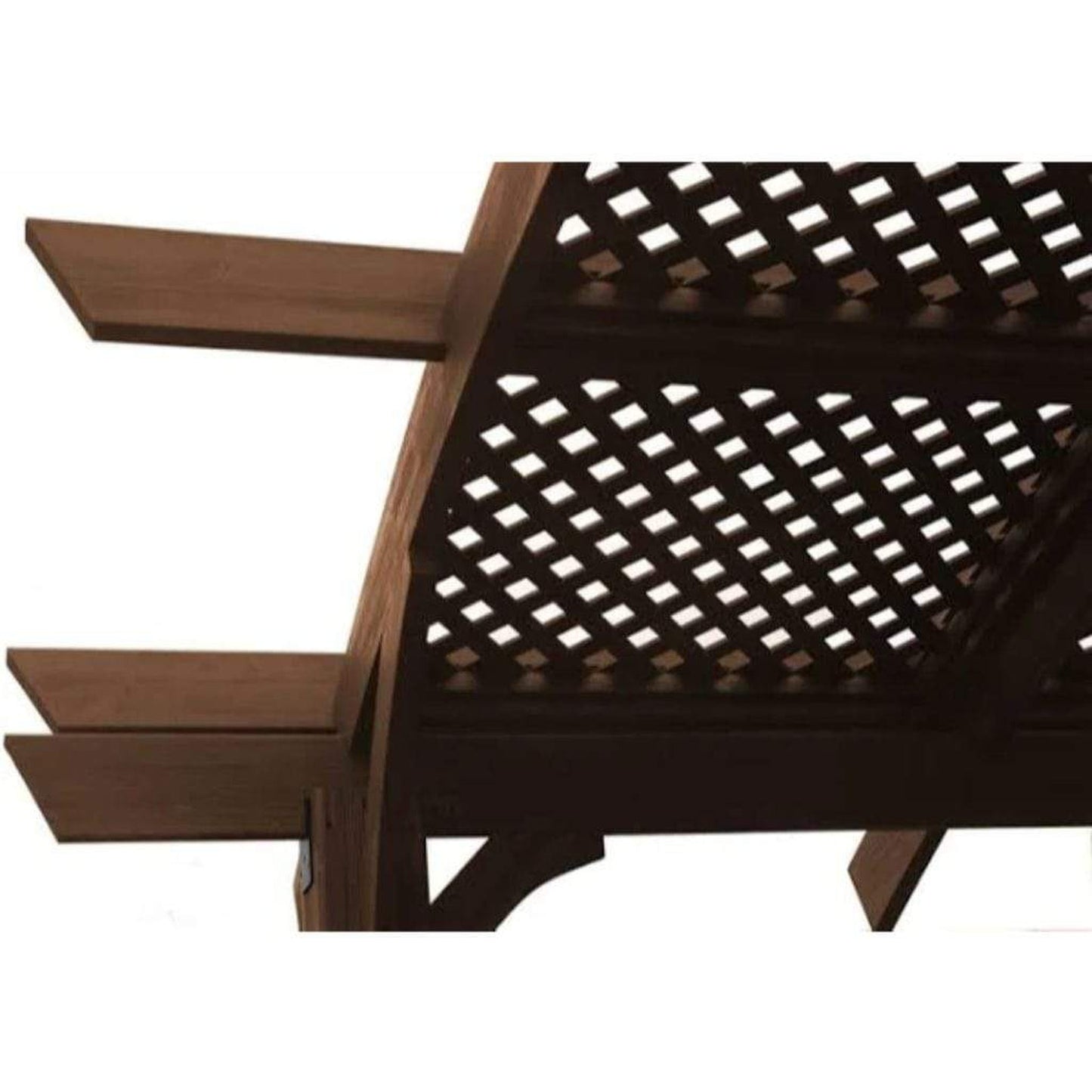 The Outdoor GreatRoom Company Wood Lattice for 16' x 16' Sonoma Arched Wood Pergola