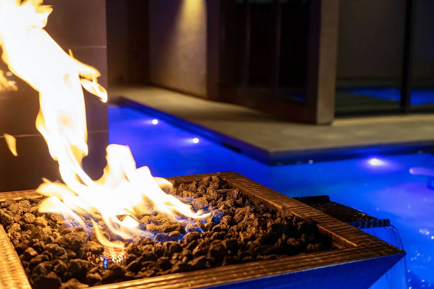 Maya Copper Fire & Water Bowl by The Outdoor Plus - Free Cover Included