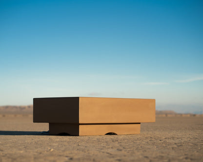 Del Mar Concrete Fire Pit by The Outdoor Plus - Free Cover Included