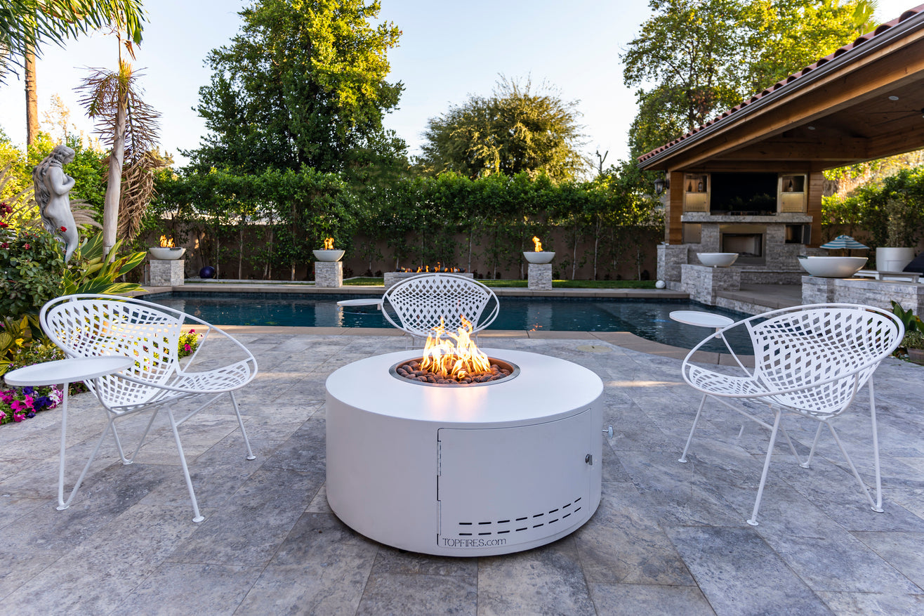 Isla Fire Pit by The Outdoor Plus - Free Cover Included