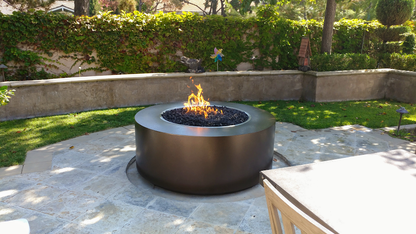 Unity Steel Fire Pit - 24" Tall by The Outdoor Plus - Free Cover Included