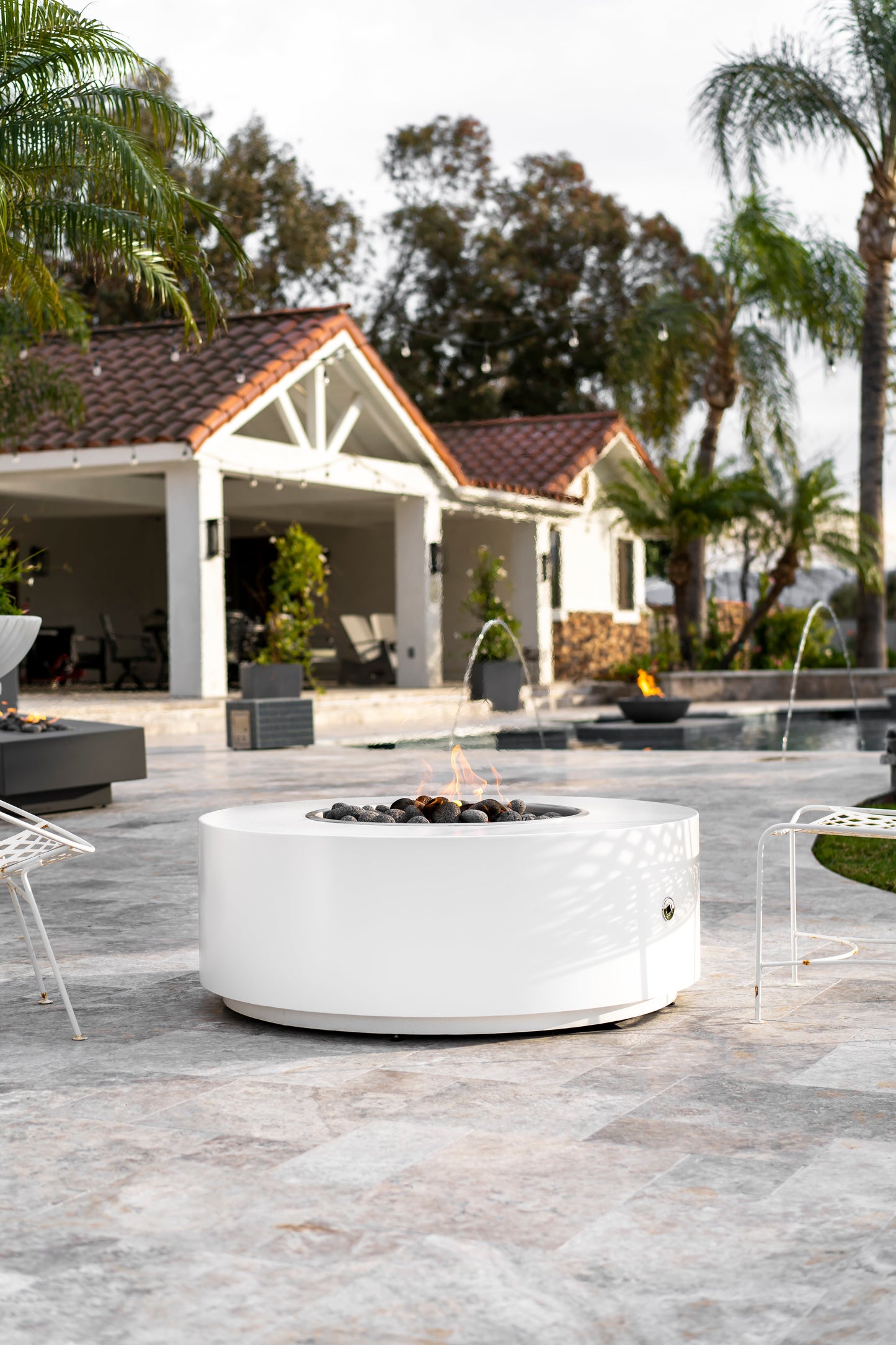 Unity Steel Fire Pit - 18" Tall by The Outdoor Plus - Free Cover Included