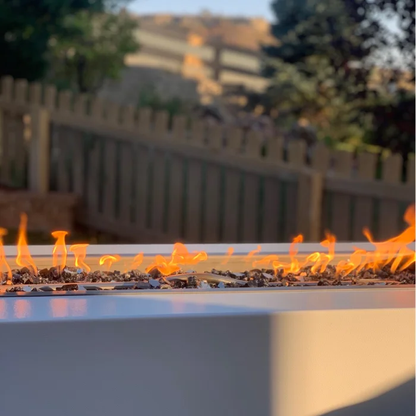 Pismo Concrete Gas Fire Pit by The Outdoor Plus - Free Cover Included