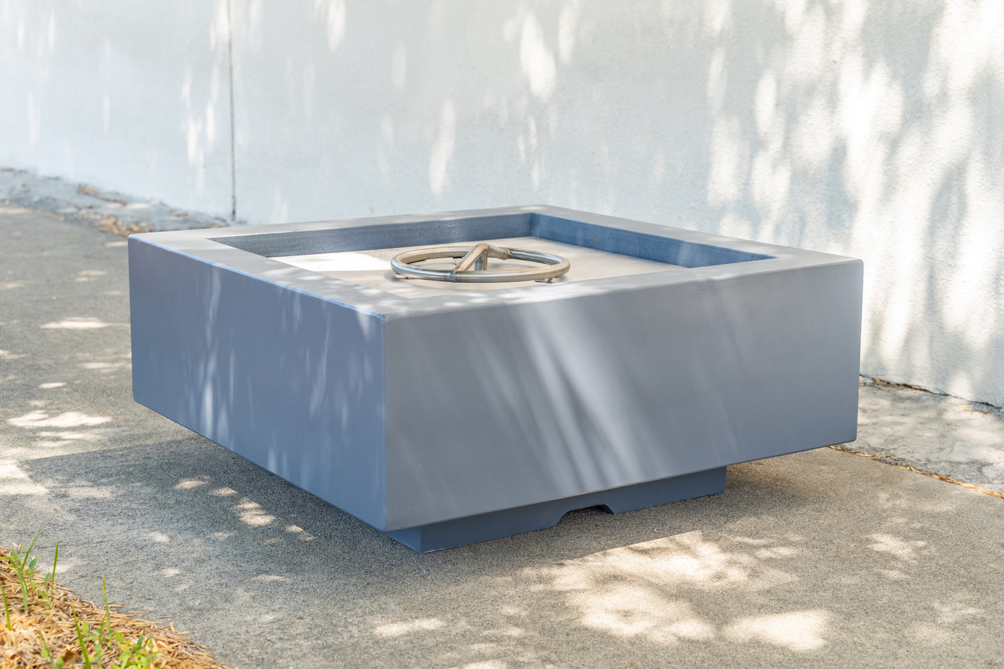 Cabo Square Concrete Fire Pit by The Outdoor Plus - Free Cover Included
