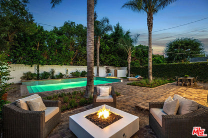 Cabo Square Concrete Fire Pit by The Outdoor Plus - Free Cover Included