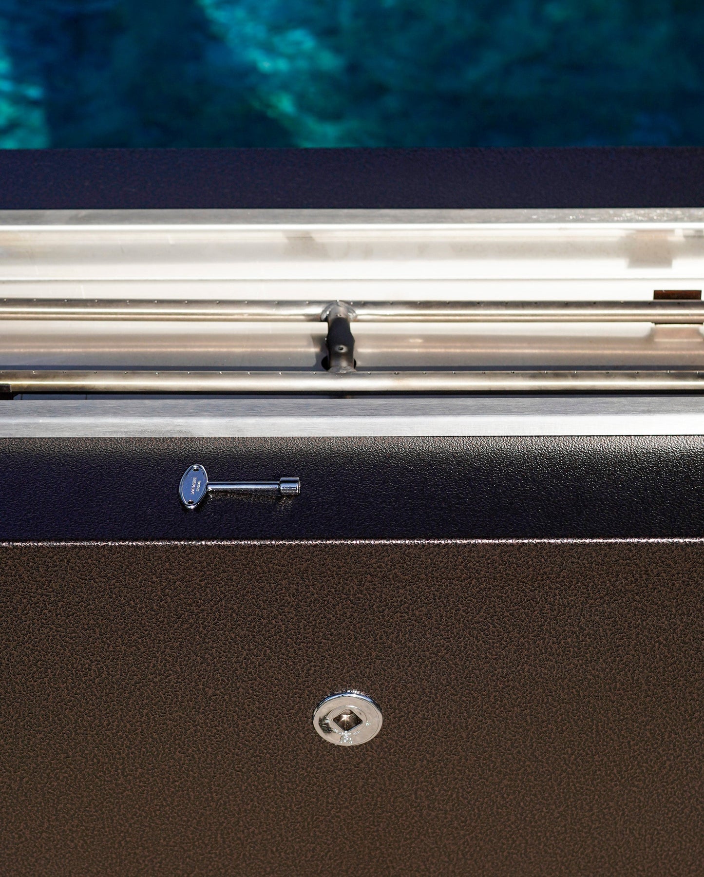 Williams Outdoor Fireplace - Powder Coated Metal by The Outdoor Plus