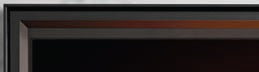 Napoleon 5/8" Black 4-Sided Finishing Trim for 50" See Through Direct Vent Tall Linear Vector Fireplace
