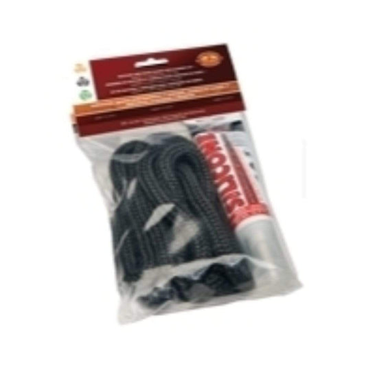 Valcourt Silicone and 7/8" x 8' Black Door Gasket Kit