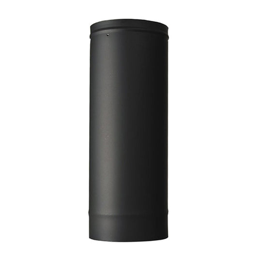 Ventis 6" Diameter Small Telescoping Pipe (Single-Wall Black Stove Pipe)