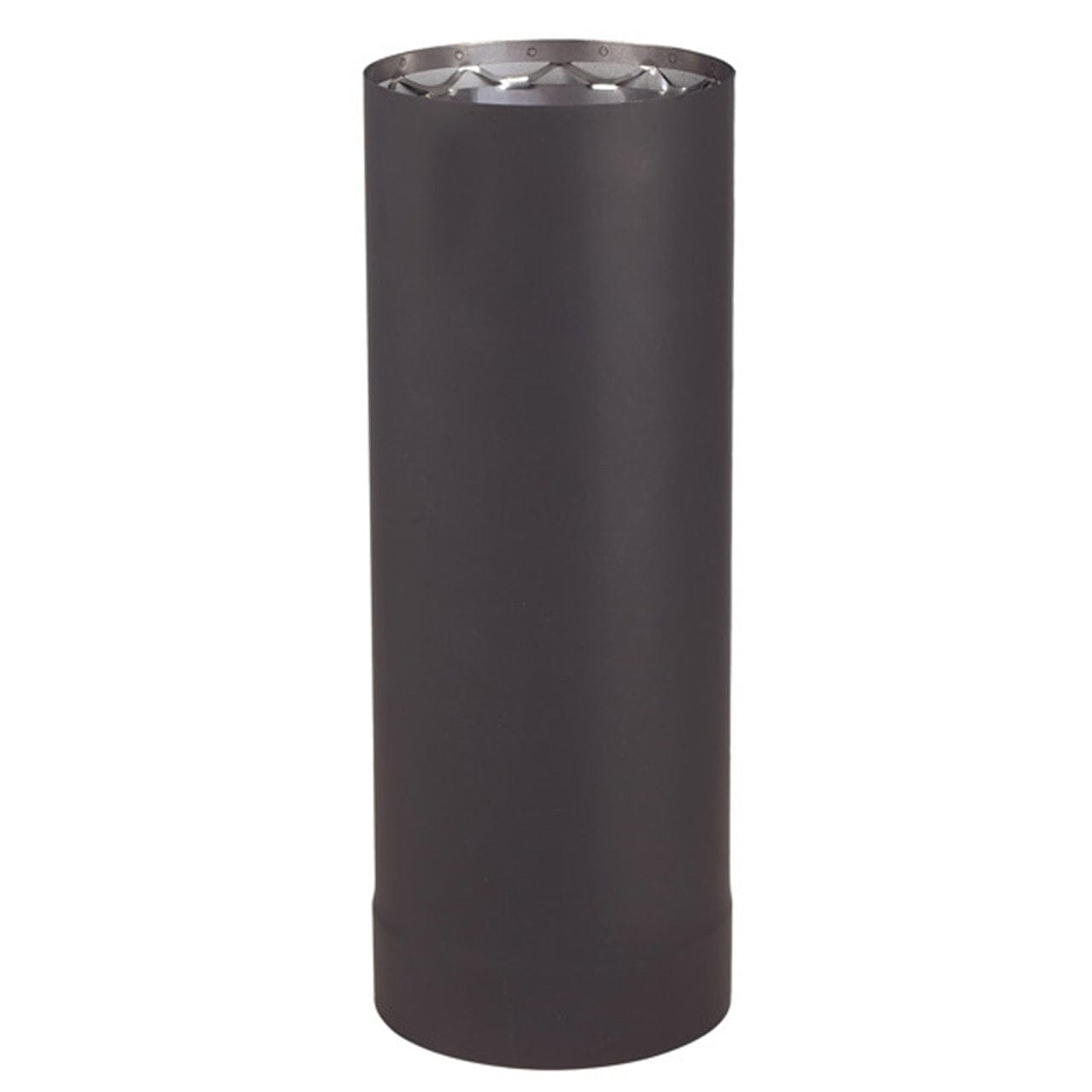 Ventis 6" x 24" Black Pipe Length (Double-Wall Black Stove Pipe)