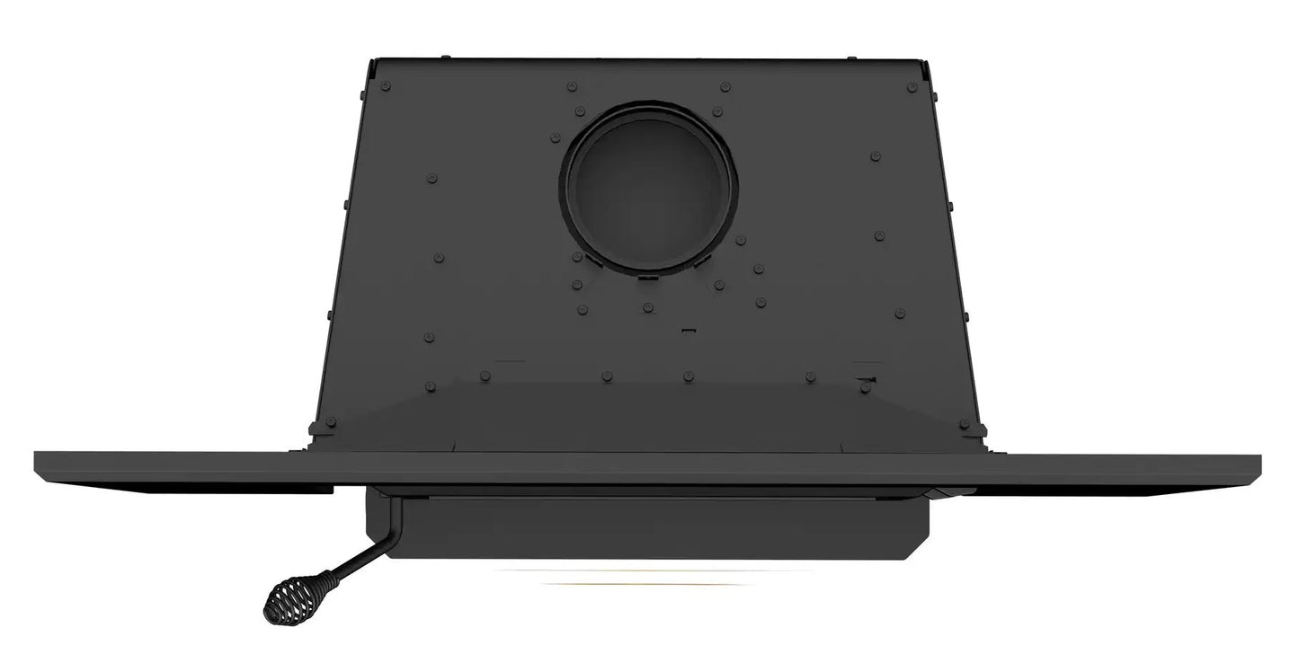 Ventis HEI90 28" Black Wood Fireplace Small Insert, EPA2020 Certified