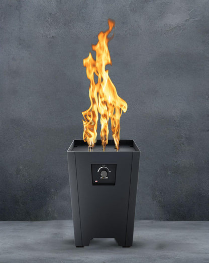 Warming Trends FireStorm Series I Black Portable Propane Gas Fire Pit
