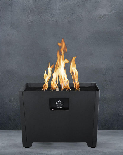 Warming Trends FireStorm Series III Black Portable Propane Gas Fire Pit
