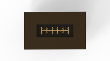 Warming Trends R48-Rectangle 48" x 30" x 18" Bronze Platinum Ignition Liquid Propane Fire Table