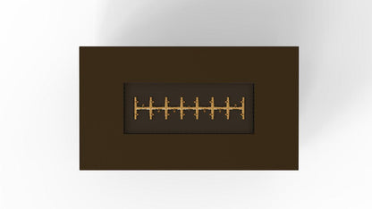 Warming Trends R60-Rectangle 60" x 34" x 18" Bronze Platinum Ignition Liquid Propane Fire Table